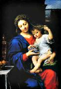 Pierre Mignard Madonna of the Grapes oil on canvas